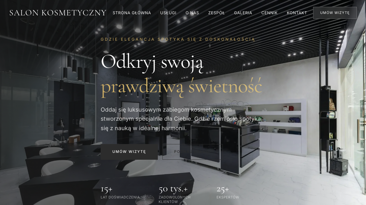 Podgląd strony: Salon Kosmetyczny